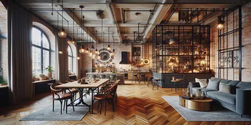 styl industrialny